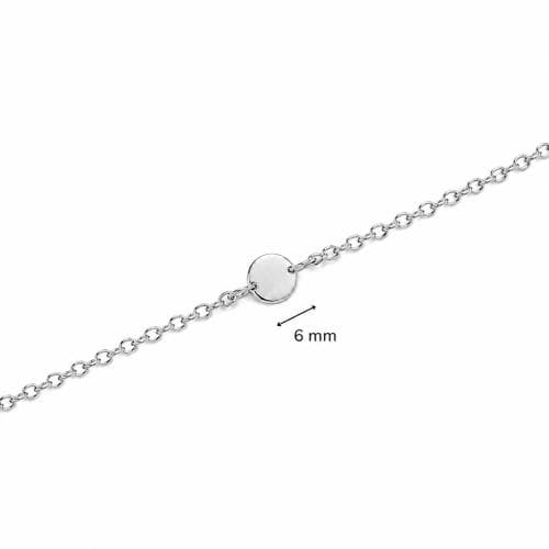 Armband met persoonlijke gravure — Rond (6 mm) (Forca-schakel)