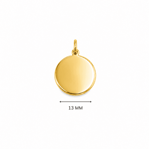 Hanger met persoonlijke gravure — Rond (13 mm)