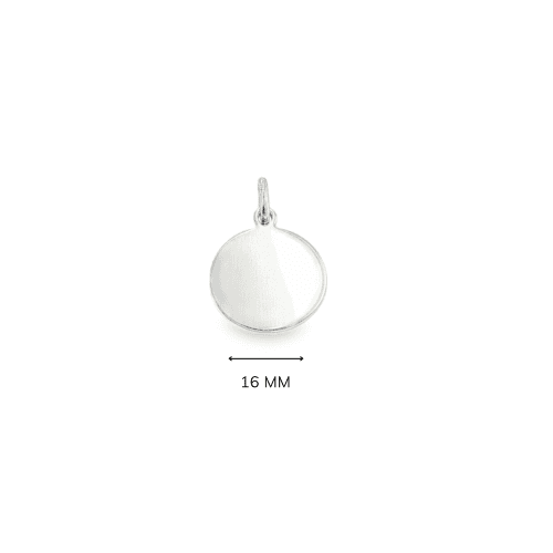 Hanger met persoonlijke gravure — Rond (16 mm)