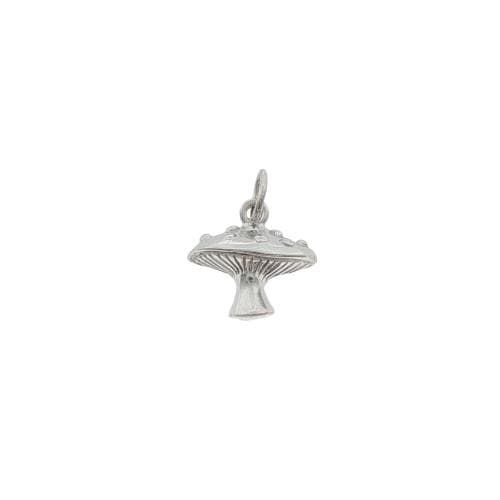 Hanger Paddenstoel met stippen (15 x 10 mm)