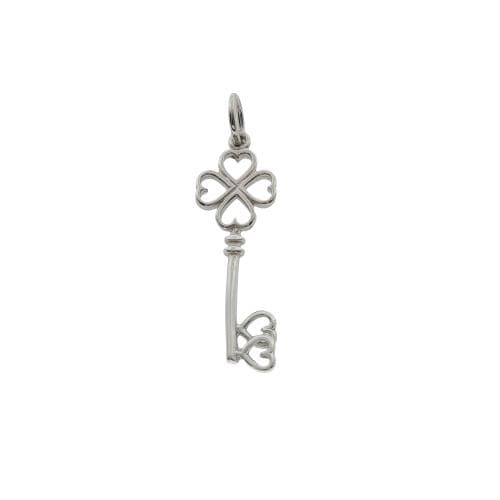 Hanger Sleutel klavertje vier (9 x 26 mm)